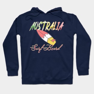 Australia surf board Hoodie